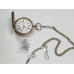 Серебряные карманные часы Brenets Perret Fils 84пр 