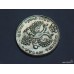 Монета рубль Екатерина (посеребрённая копия)